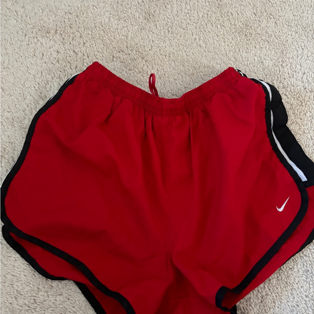 Nike Women's Red Athletic Shorts